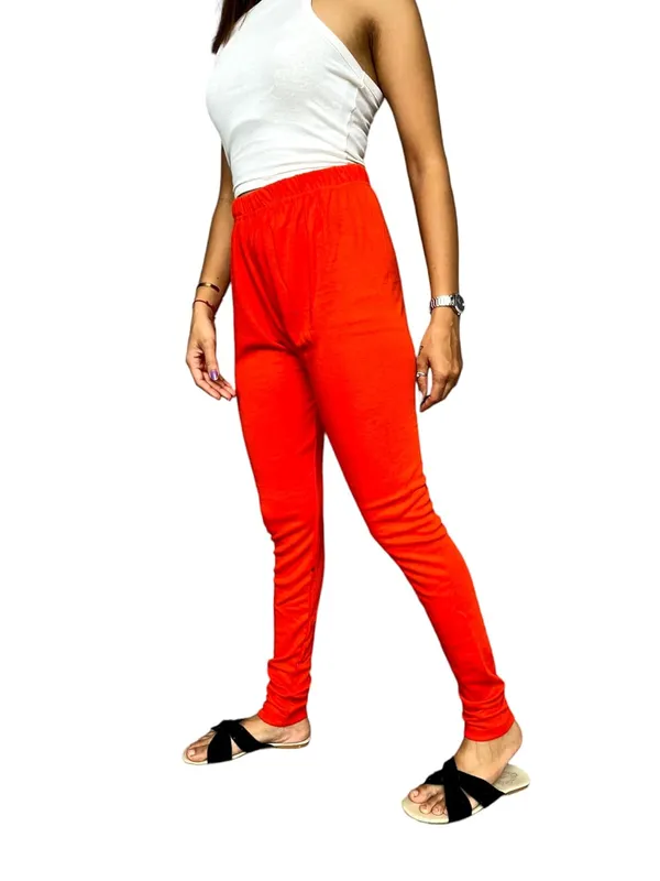 Tamoto_Red_Premium_Ethnic_Cotton_Leggings_|_Solid_Pants_Yoga_Leggings_For_Women