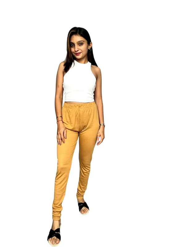 Golden_Premium_Ethnic_Cotton_Leggings_|_Solid_Pants_Yoga_Leggings_For_Women