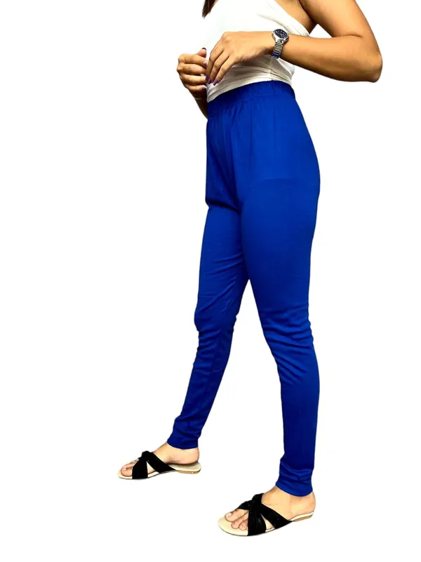 Royal_Blue_Premium_Ethnic_Cotton_Leggings_|_Solid_Pants_Yoga_Leggings_For_Women