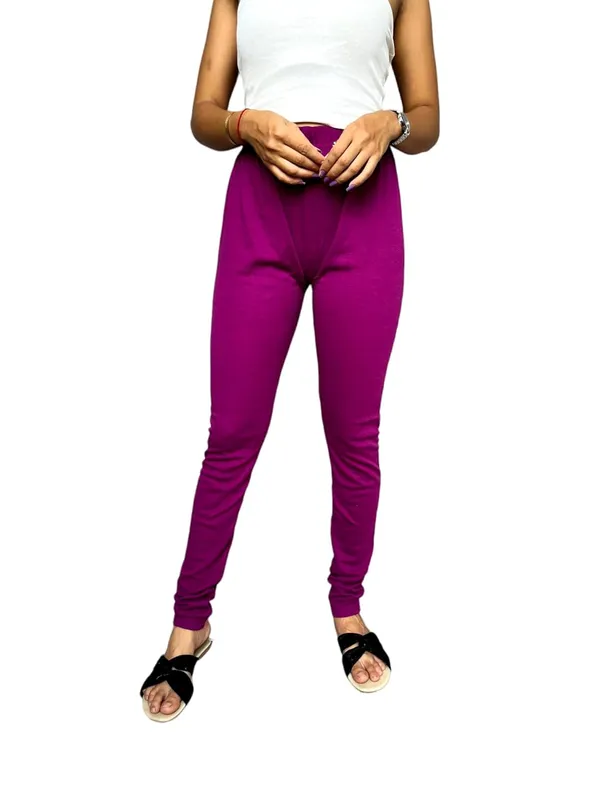 Purple_Premium_Ethnic_Cotton_Leggings_|_Solid_Pants_Yoga_Leggings_For_Women