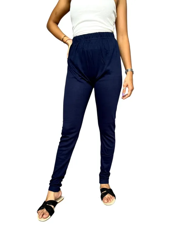 Navy_Blue_Premium_Ethnic_Cotton_Leggings_|_Solid_Pants_Yoga_Leggings_For_Women