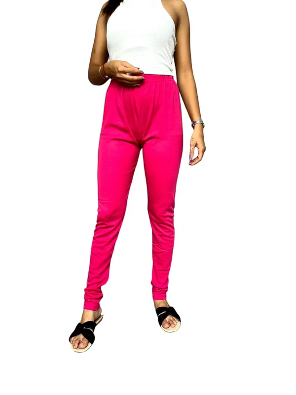 Pink_Premium_Ethnic_Cotton_Leggings_|_Solid_Pants_Yoga_Leggings_For_Women