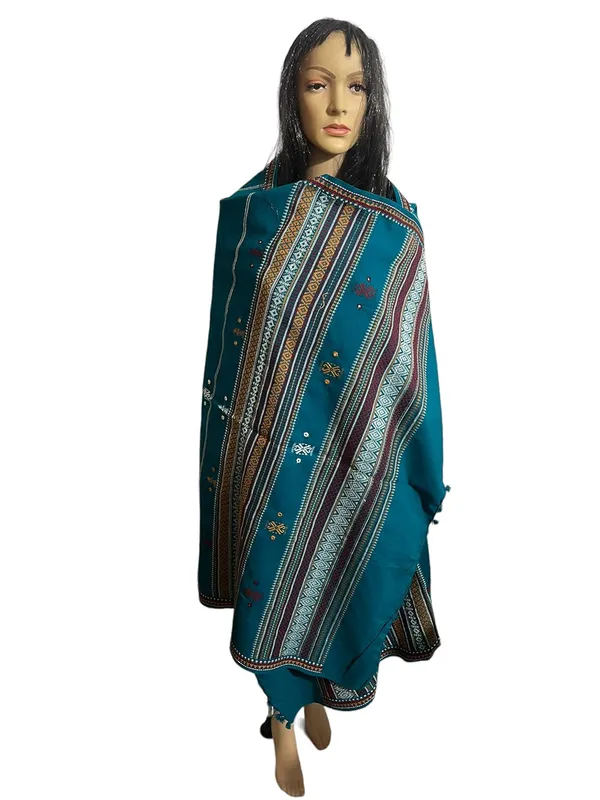 Rama_Premium_Handicraft_Traditional_Kutchi_Pure_Handloom/Woollen_Shawl_Chamukh_For_Women_&_Girls