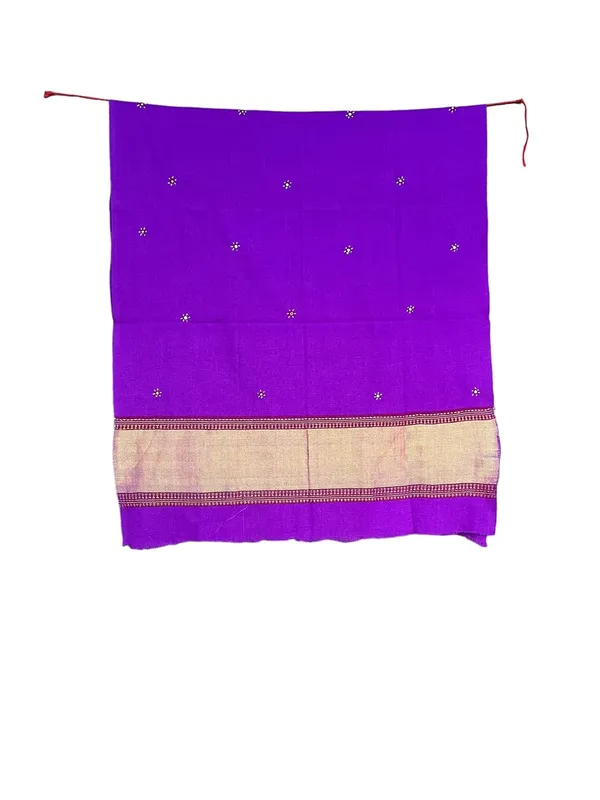 Purple_Premium_Handicraft_Traditional_Kutchi_Pure_Handloom/Woollen_Shawl_For_Women_&_Girls