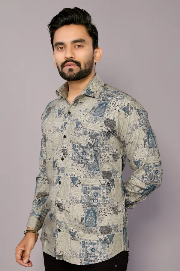 Pagazo_Multi_Color_Colour_Printed_Shirt
