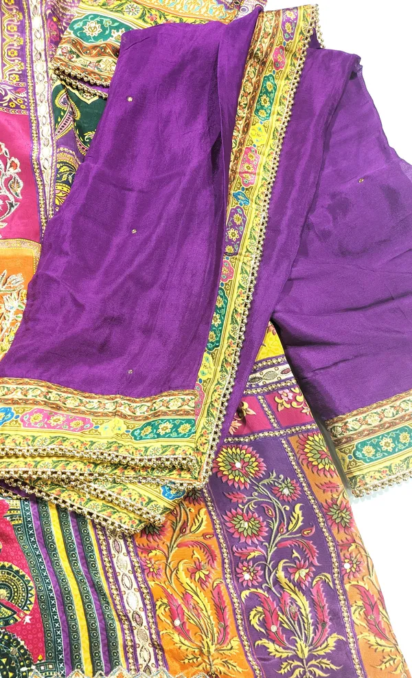 Purple_Pure_Crepe_Suit_For_Women