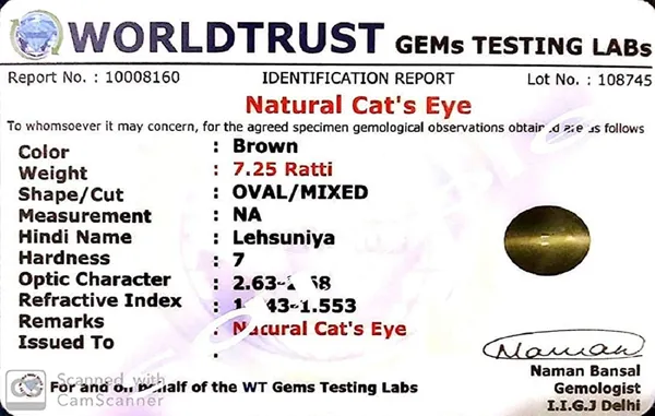 7.25_Ratti_Gray_Cat's-Eye_Natural_Loose_Gemstone_Pandent