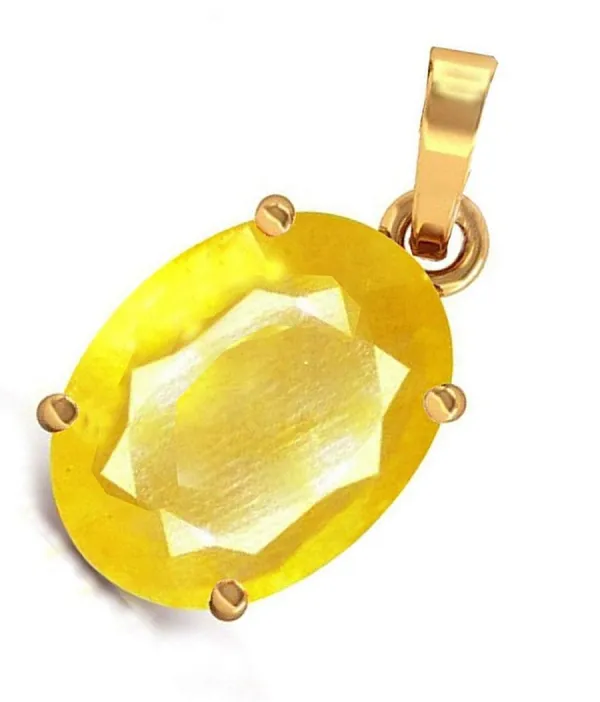 7.25-_Ratti_Yellow_Sapphire_(Pukhraj)_Pendant