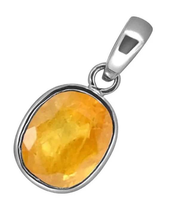 7.25-_Ratti_Yellow_Sapphire_(Pukhraj)_Yellow_Sapphire_(Pukhraj)_Pendant