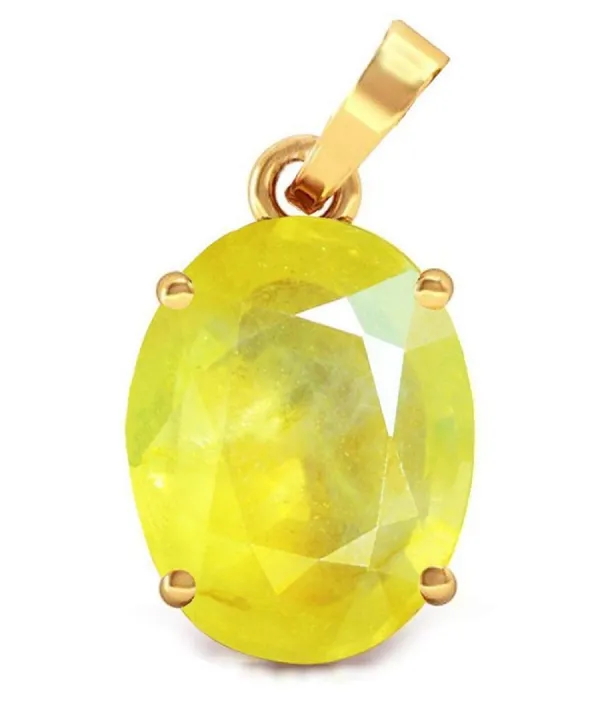 7.25-_Ratti_Yellow_Sapphire_(Pukhraj)_Pendant