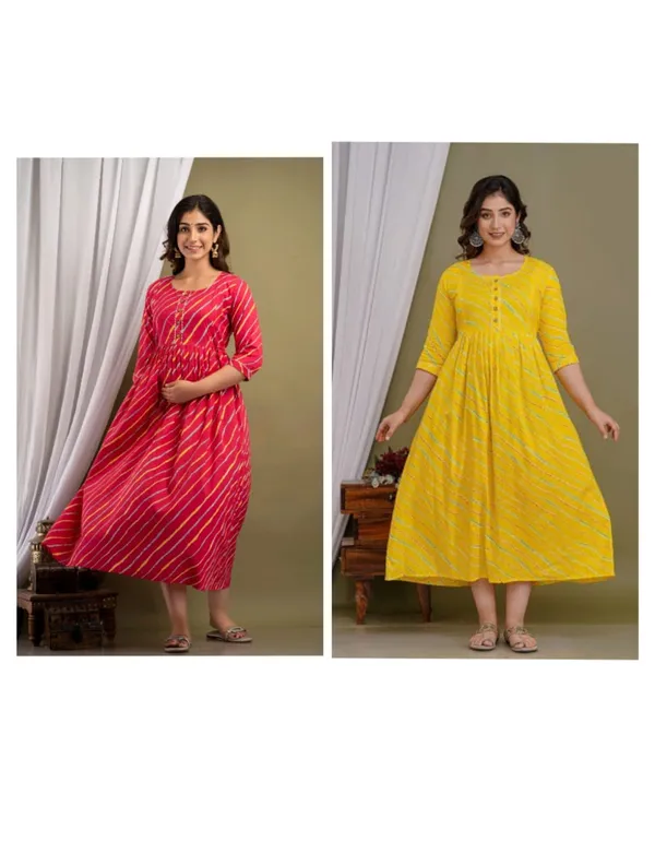 Paradaise_lahriya_Cotton_Printed_Maternity_And_Feeding_Kurti_Combo_Of_2
