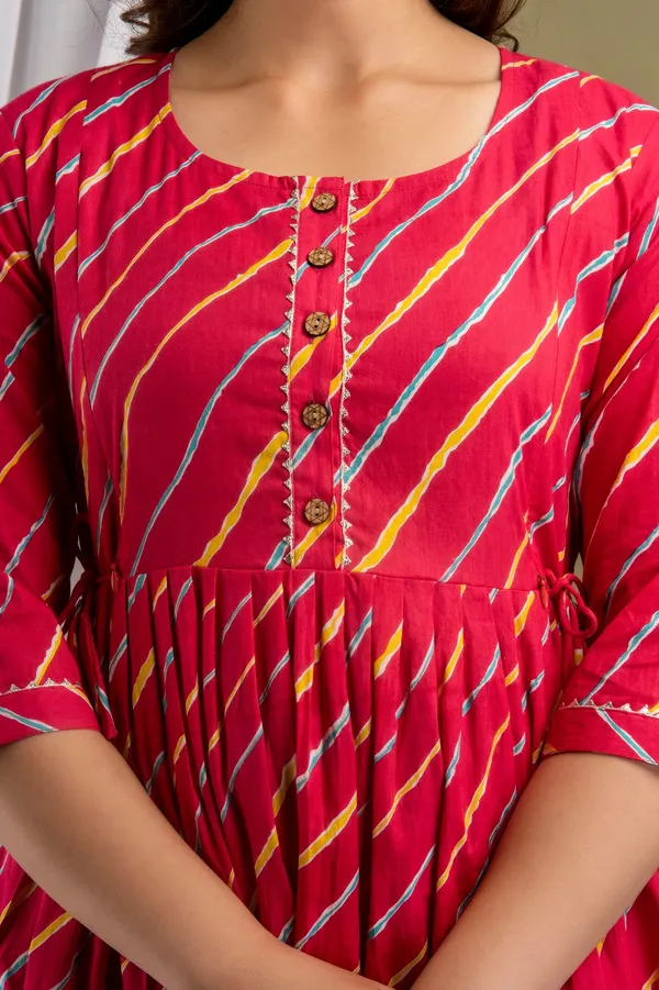 Paradaise_lahriya_Cotton_Printed_Maternity_And_Feeding_Kurti_Combo_Of_2