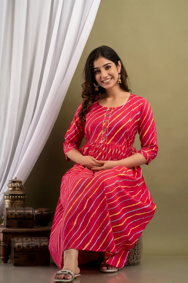 Paradaise_lahriya_Cotton_Printed_Maternity_And_Feeding_Kurti_Combo_Of_2