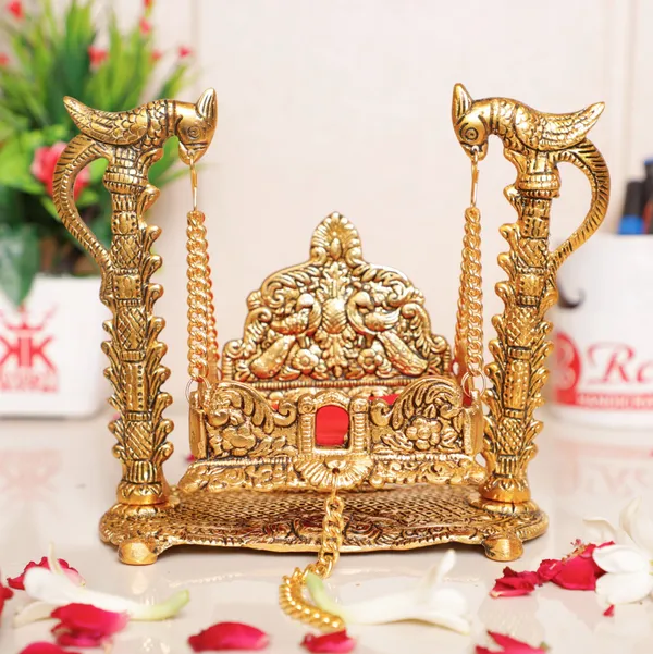 Metal_Swing_Laddu_Gopal_Jhula,Krishna_Hindola_Palana