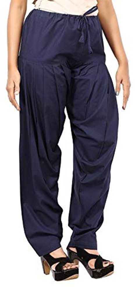 Blue_Cotton_Patiala_Salwar_For_Women.