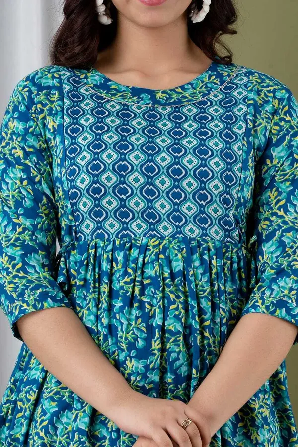 Dark_Blue_Fancy_Cotton_Gown_By_Nevisha_Style