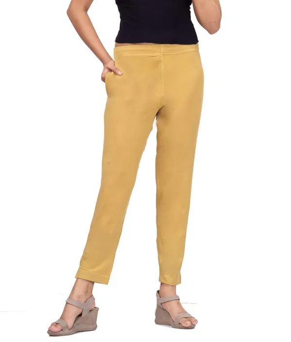 Deep_Skin_Pencil_Straight_Fit_Pants_For_Women