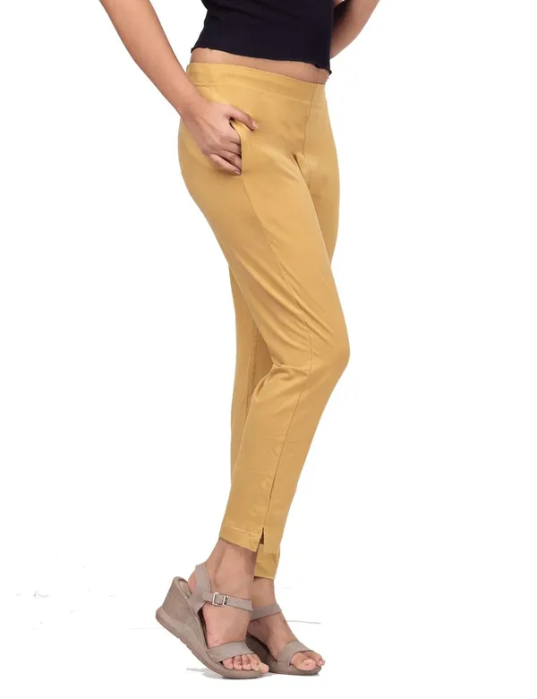 Deep_Skin_Pencil_Straight_Fit_Pants_For_Women