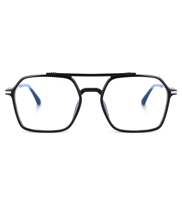 Peter_Jones_Black_Square_Medium_Blue_LIght_Blocking_Computer/Gaming_Glasses_(AG2811B)_-_For_Men