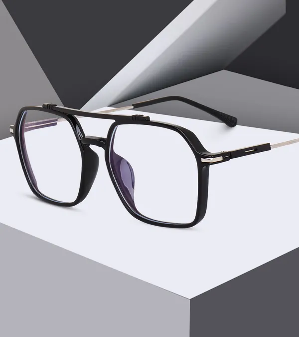 Peter_Jones_Black_Square_Medium_Blue_LIght_Blocking_Computer/Gaming_Glasses_(AG2811B)_-_For_Men