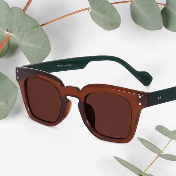 Peter_Jones_Brown_Frame_Square_UV_Protected_Wide_Frame_Sunglasses_(5668BGR)_-_For_Unisex