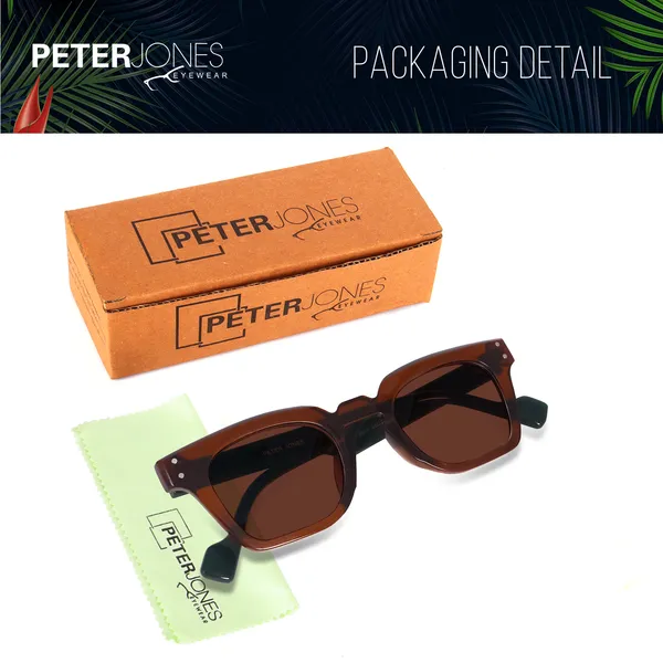 Peter_Jones_Brown_Frame_Square_UV_Protected_Wide_Frame_Sunglasses_(5668BGR)_-_For_Unisex