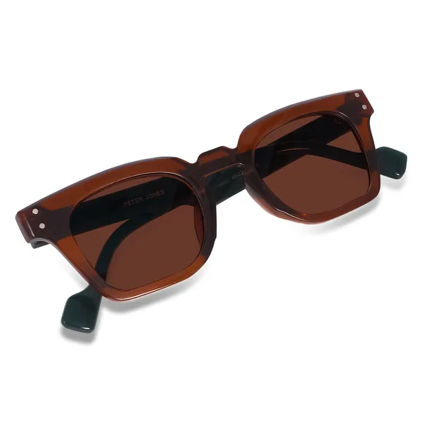 Peter_Jones_Brown_Frame_Square_UV_Protected_Wide_Frame_Sunglasses_(5668BGR)_-_For_Unisex