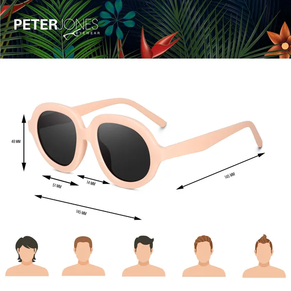 Peter_Jones_Cream_Oversized_Large_UV_Protected_Sunglasses_(ZN3815CR)_-_For_Unisex