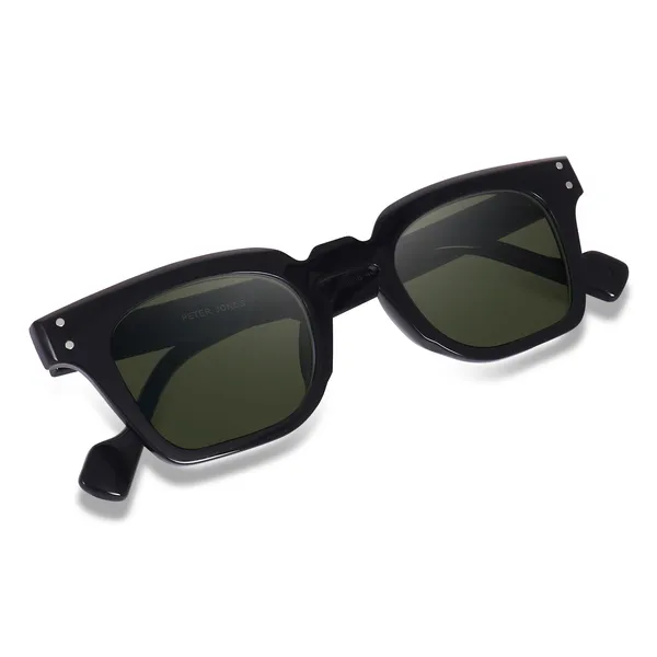 Peter_Jones_Green_Lenses_Square_UV_Protected_Wide_Frame_Sunglasses_(5668GR)_-_For_Unisex