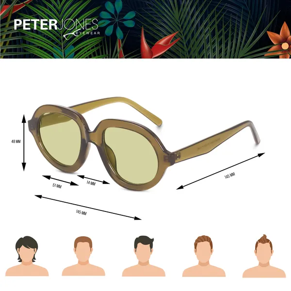 Peter_Jones_Green_Oversized_Large_UV_Protected_Sunglasses_(ZN3815GR)_-_For_Unisex