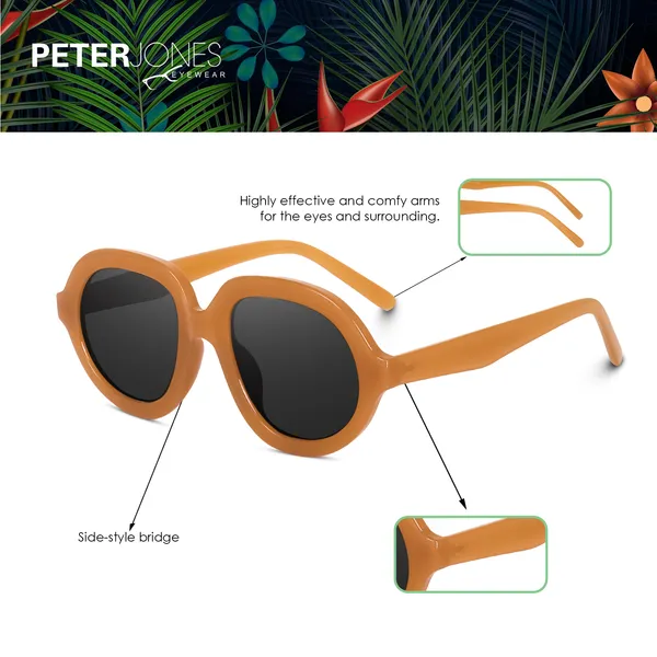 Peter_Jones_Orange_Oversized_Large_UV_Protected_Sunglasses_(ZN3815OG)_-_For_Unisex