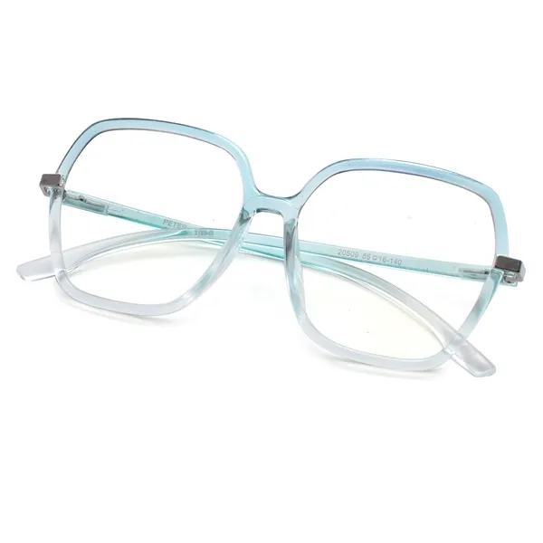 Peter_Jones_Transparent_Green_Oversized_Computer/Gaming_Glasses_-_For_Women_(20509GR)