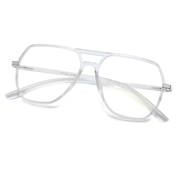 Peter_Jones_Transparent_Large_Aviator_Computer/Gaming_Glasses_-_For_Unisex