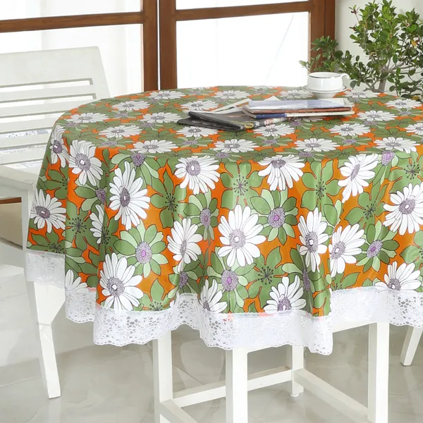 Homerz_Premium_Round_Table_Cover,_60_inch_Diameter,_Waterproof_and_Easy_to_Clean,_2_Years_Brand_Guarantee_(Orange)