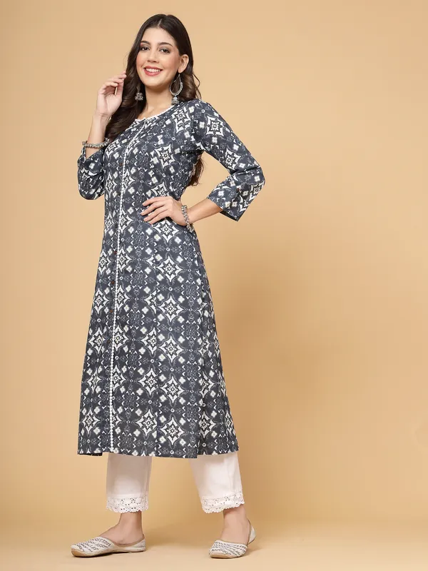 Navy_Blue_Pure_Cotton_Printed_A-line_Regular_Kurta