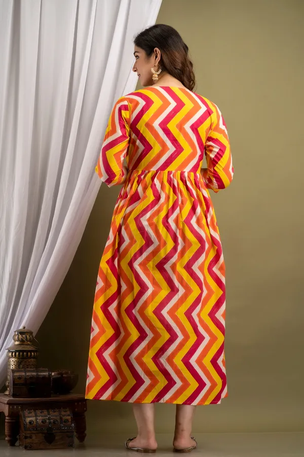 Pidu__lahriya__Cotton_Printed_Maternity_And_Feeding_Kurti_Combo_Of_2