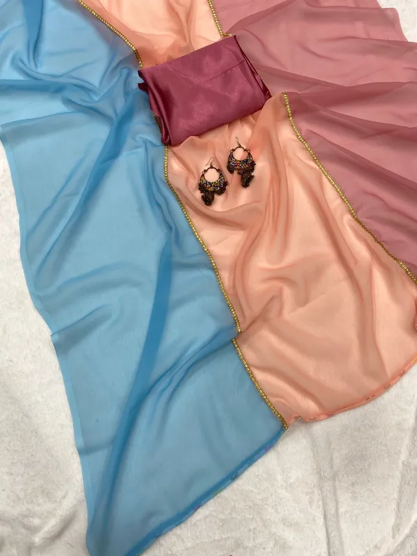 MULTICOLOR_SOFT_SMOOTH_GEORGETTE_SAREE