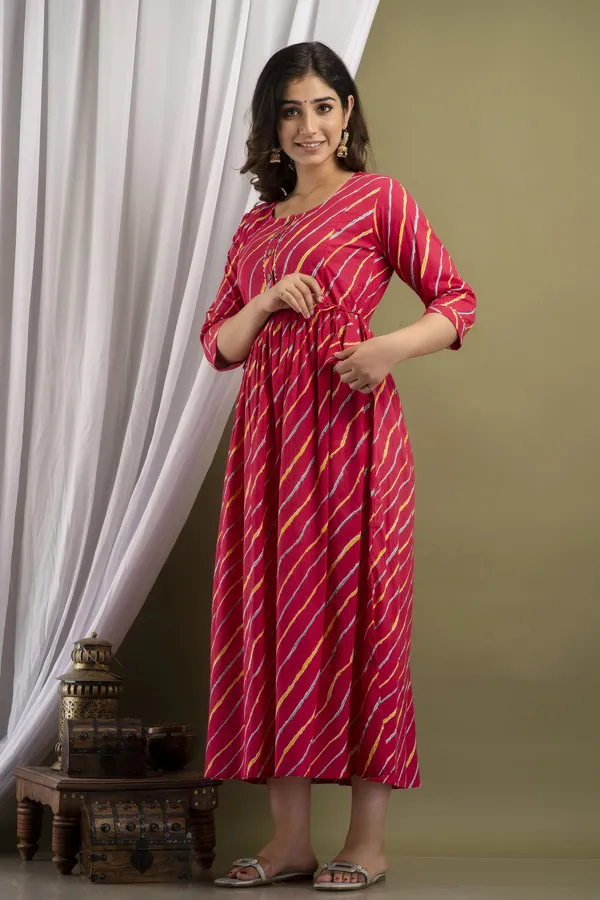 Pink_Maternity_And_Feeding_Gown_By_Nevisha_Style