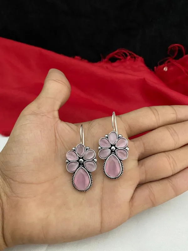 Pink__Hook_Model_Earrings