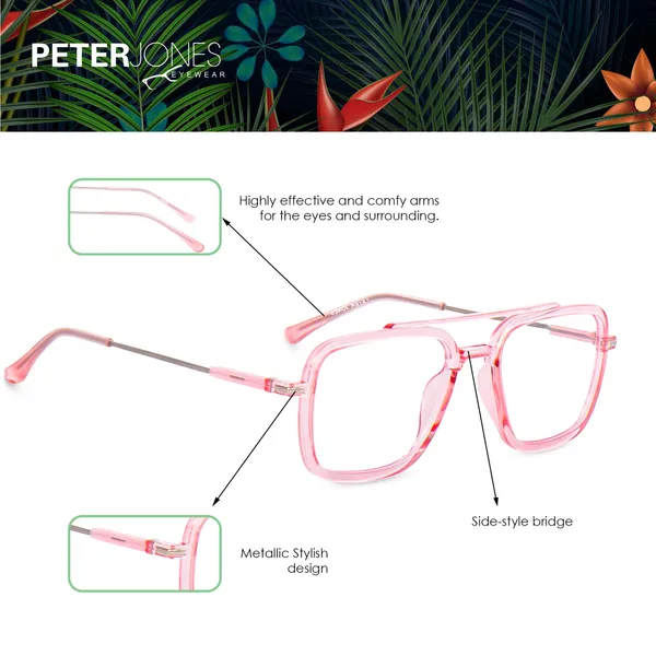 Pink_Square_Medium_Blue_Light_Blocking_Computer/Gaming_Glasses_(AG2822PK)_-_For_Unisex