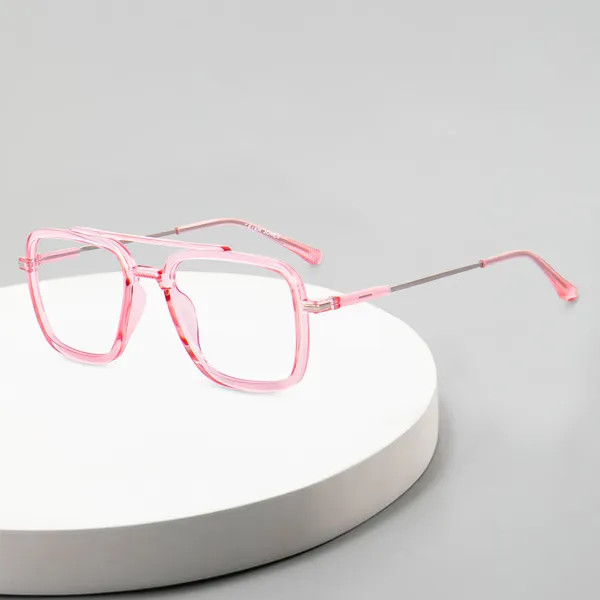 Pink_Square_Medium_Blue_Light_Blocking_Computer/Gaming_Glasses_(AG2822PK)_-_For_Unisex