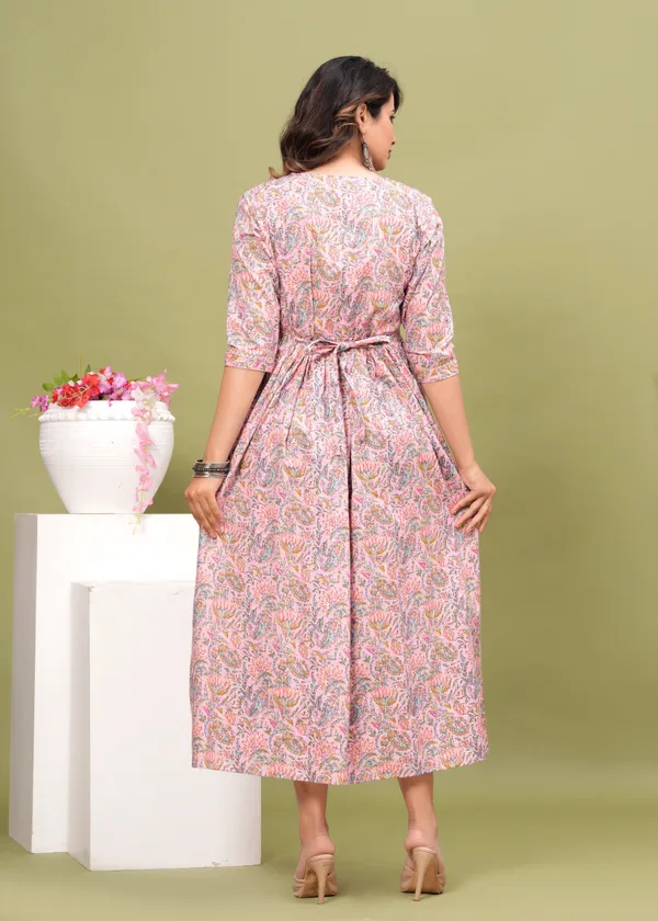 Pink_Blossom_Sparsh_Cotton_Maternity_And_Feeding_Gown