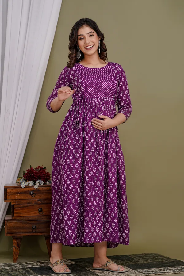 Pink_Malody___Cotton_Printed_Maternity_And_Feeding_Kurti_Combo_Of_2