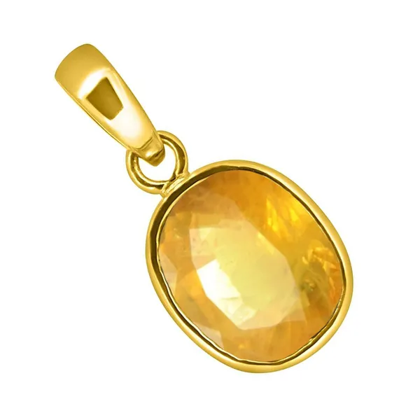 Yellow_Sapphire_(Pukhraj)_Yellow_Sapphire_(Pukhraj)_Pendant_For_Unisex