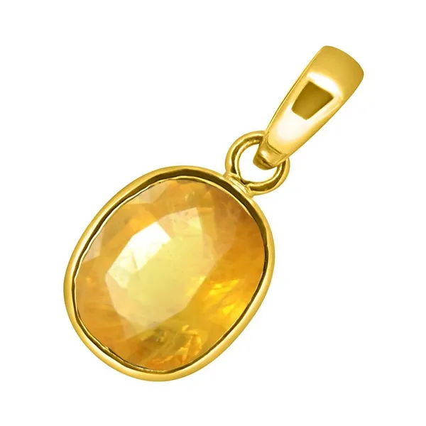 Yellow_Sapphire_(Pukhraj)_Yellow_Sapphire_(Pukhraj)_Pendant_For_Unisex