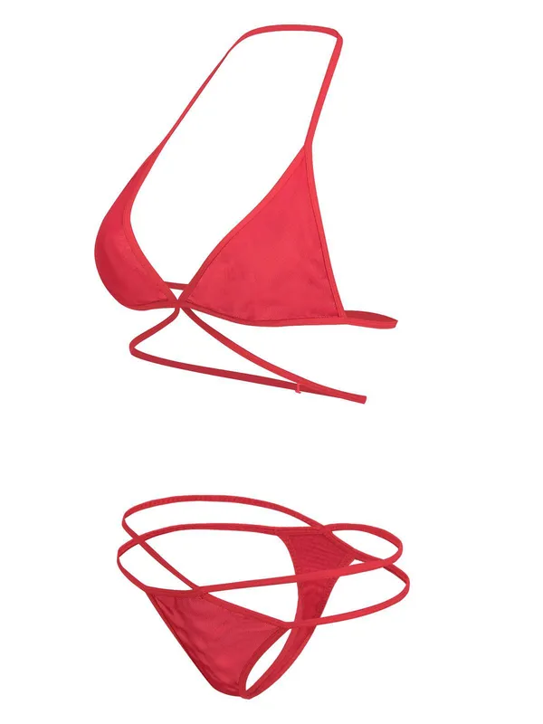 Red_Bikini_Lingerie_Set_For_Women