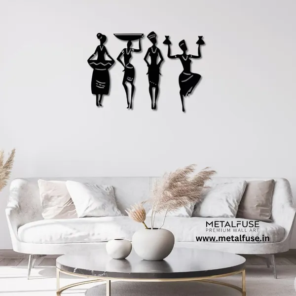 Black_African_Woman_Working_&_Dancing_Pose_Wood_Wall_Art