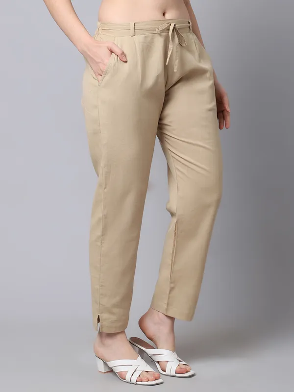 Light_Brown_Pleat-front_Cigrette_Pants