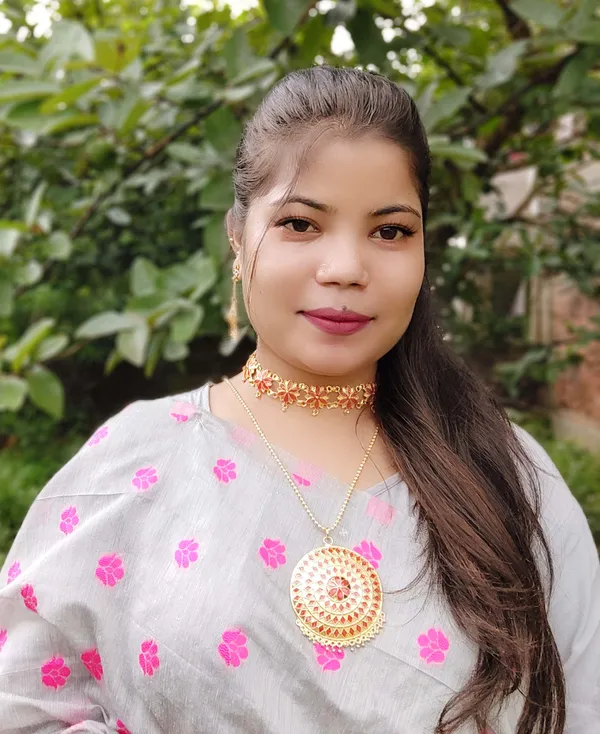 Assamese_Traditional_Gold_Plated_Red_Colour_Combo_Jewellery_Set_For_Women