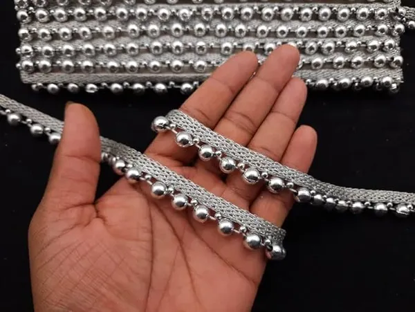 Silver_Beads_Premium_Lace_For_Women